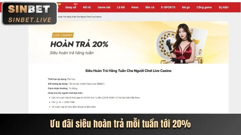 Khuyến mãi dành cho VIP